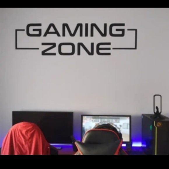 "Gaming Zone" Wall Sticker - Picture 1 of 2